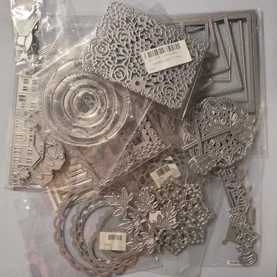 Large Cutting Die Collection, 50+ Pieces