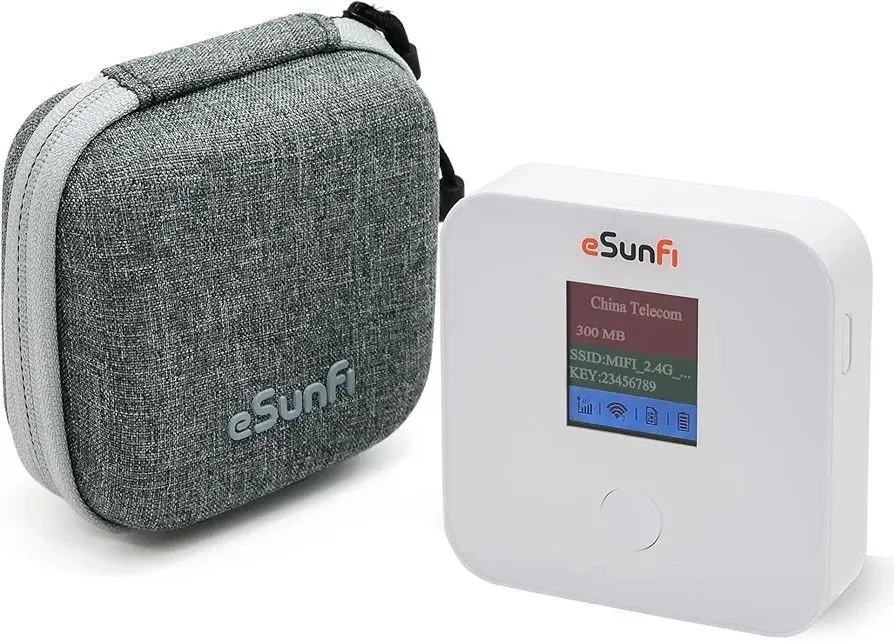 eSunFi eSIM Mobile WiFi Hotspot Router, 4G LTE