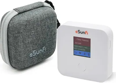 eSunFi eSIM Mobile WiFi Hotspot Router, 4G LTE