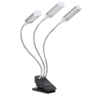 144-LED Full Spectrum Clip-On Plant Grow Light with Timer photo 3