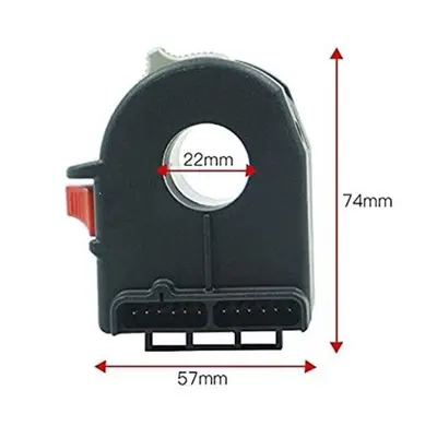 Left Handlebar Switch Assembly 401O262 for Polaris Magnum, Sportsman, Scrambler photo 2