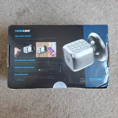 TurboLock TL111WM Smart Door Lock with WiFi Bridge and Remote Keypad photo 3