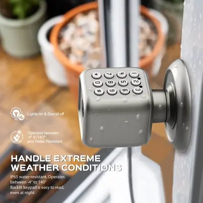 TurboLock TL111WM Smart Door Lock with WiFi Bridge and Remote Keypad photo 6
