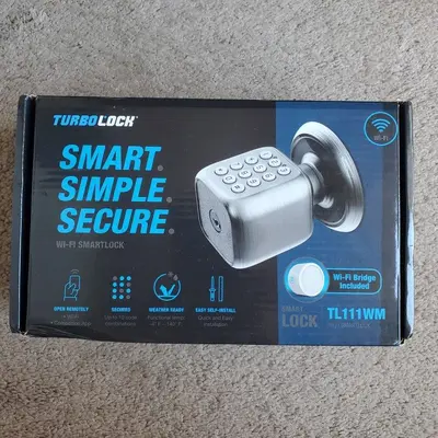 TurboLock TL111WM Smart Door Lock with WiFi Bridge and Remote Keypad photo 2