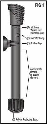 Aqueon Preset Aquarium Heater, 50W photo 2