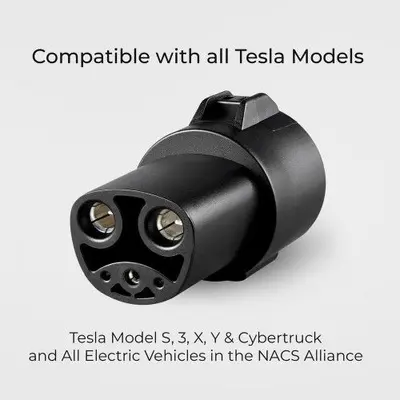 J1772 to Tesla Adapter, 80A 250V, for Model S/3/X/Y/Cybertruck photo 3