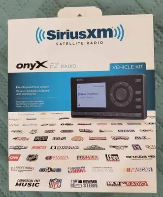 SiriusXM Onyx EZ XEZ1V1 Satellite Radio with Vehicle Kit