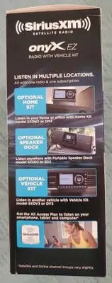 SiriusXM Onyx EZ XEZ1V1 Satellite Radio with Vehicle Kit photo 3