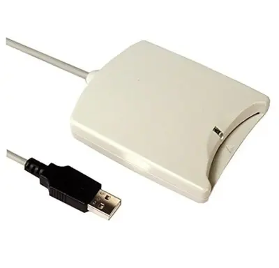 SCM SCR331 USB CAC Smart Card Reader, CCID Compatible