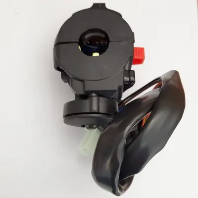Motorcycle Start/Kill Switch Light Button with Choke Lever, 110cc photo 3