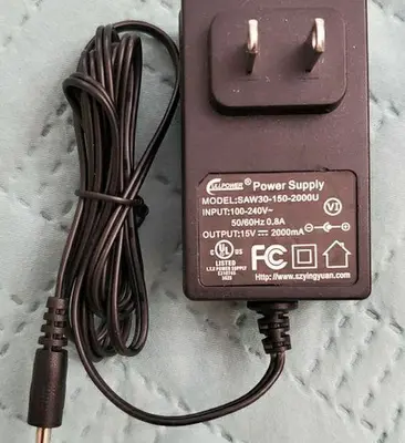 Genuine CullPower SAW30-150-2000U 15V 2A Power Adapter