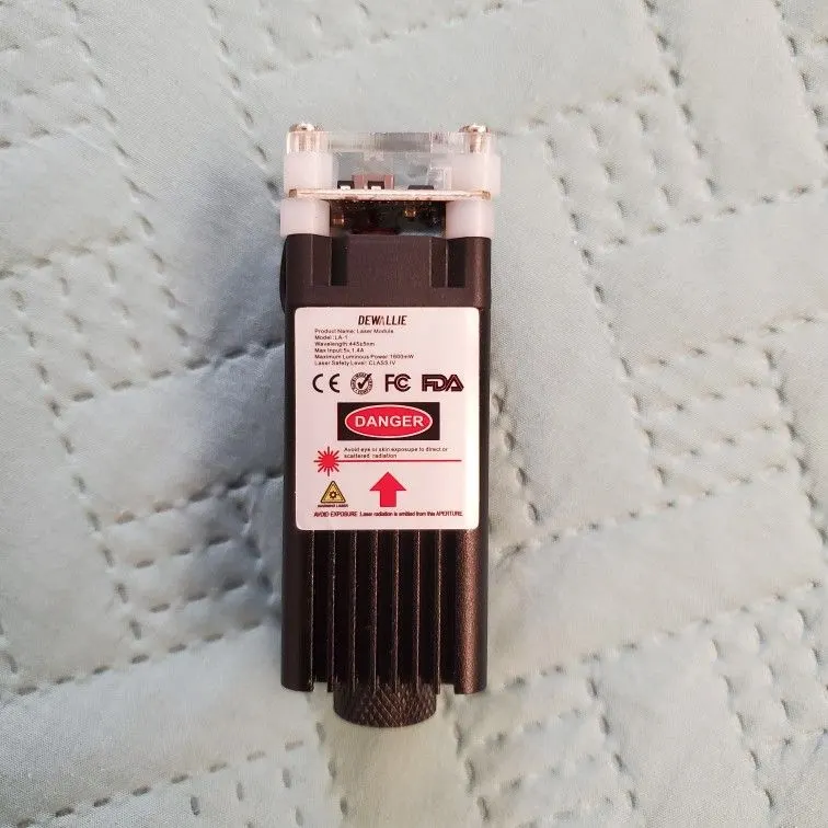 Dewallie Laser Module for Engravers, Adjustable Focus, 0.2-0.6mm Spot