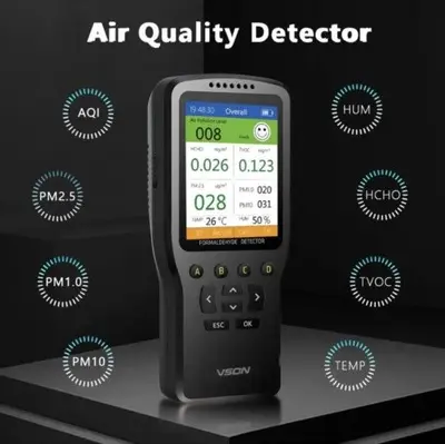 VSON Air Quality Monitor: Formaldehyde, Temperature, Humidity, Dust photo 3