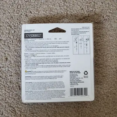 Everbilt 36 in. Thermocouple Kit for Gas Furnaces and Water Heaters photo 2