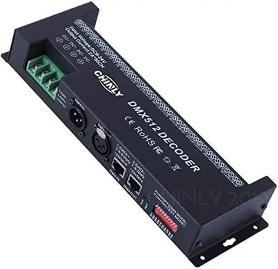 30-Channel DMX512 Decoder for RGB LED Strips, DC 9-24V photo 3