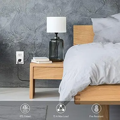 HBN Mini Smart Plug 15A, WiFi and Bluetooth, Works with Alexa and Google photo 5