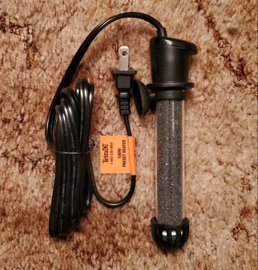 Tetra Preset Submersible Aquarium Heater, 100W, up to 30 Gallons