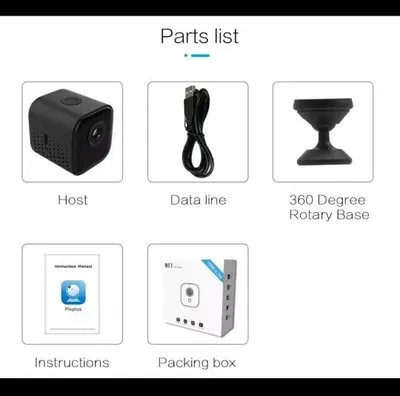 A11 Full HD 1080P Mini WiFi IP Camera with Night Vision photo 2