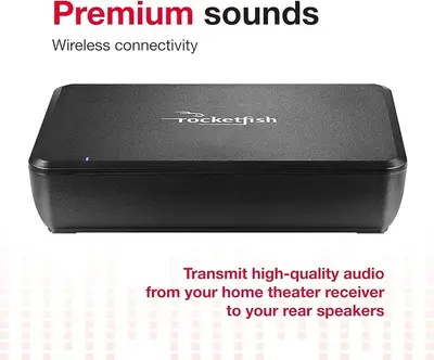 Rocketfish Wireless Rear Speaker Kit with Sender and Receiver photo 2