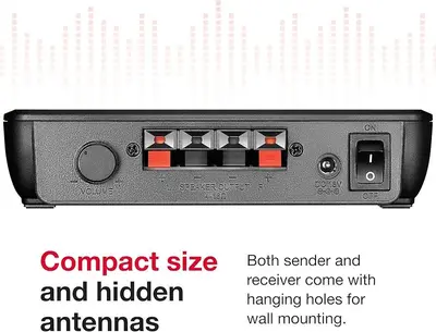 Rocketfish Wireless Rear Speaker Kit with Sender and Receiver photo 3